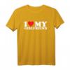 Ich liebe meine Freundin T-Shirt mit rotem Herz – Perfektes Geschenk für Valentinstag, Geburtstag & Jahrestag für Männer & Frauen