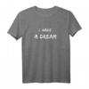 Martin Luther King Jr. Day T-Shirt mit 'I have a dream' Zitat – Klassisch geschnitten, perfekt zum Gedenken und Feiern