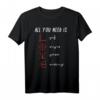 All You Need Is Love Mathe Mathematik Valentinstag T-Shirt – Lustiges Geschenk für Kinder, Erwachsene, Lehrer & Mathematische Fans