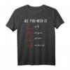 All You Need Is Love Mathe Mathematik Valentinstag T-Shirt – Lustiges Geschenk für Kinder, Erwachsene, Lehrer & Mathematische Fans