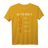All You Need Is Love Mathe Mathematik Valentinstag T-Shirt – Lustiges Geschenk für Kinder, Erwachsene, Lehrer & Mathematische Fans