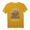 Lustiges Maurer Motiv T-Shirt mit Zunftzeichen und Spruch – Perfektes Geburtstagsgeschenk für Maurermeister