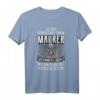 Lustiges Maurer Motiv T-Shirt mit Zunftzeichen und Spruch – Perfektes Geburtstagsgeschenk für Maurermeister