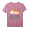 Offizielles Schlafshirt Pyjama Hamster Meerschweinchen Maus – Lustiges Geschenk für Tierliebhaber, Langschläfer & Morgenmuffel