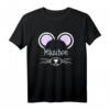 Mäuschen Kosenamen Partner T-Shirt – Lustiges Valentinstag Geschenk für Mann, Frau, Freund oder Freundin mit Mausohren Motiv