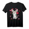 Dabbing Mäuse Valentinstag Love Heart Dance Pose - Kawaii romantisches T-Shirt für ihn oder sie, perfektes Geschenk für Partner zum Valentinstag, Geburtstag oder Jubiläum