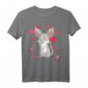 Dabbing Mäuse Valentinstag Love Heart Dance Pose - Kawaii romantisches T-Shirt für ihn oder sie, perfektes Geschenk für Partner zum Valentinstag, Geburtstag oder Jubiläum