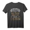 50 Jahre Geburtstag T-Shirt für Ostdeutsche Männer - Unterschätze niemals 'nen Typen über 50 aus'm Osten mit Nostalgie-Motiv