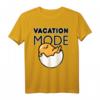 Gudetama Vacation Mode T-Shirt – Offiziell lizenzierte Sanrio Bekleidung für Fans von Kawaii und Anime