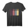 Santa Cruz California T-Shirt im Retro 80er Stil – Vintage Surfer Design, Strand- und Sonnenuntergang Motiv, perfektes Geschenk für Surfer & Paddler