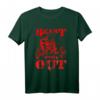 Beast Workout Wolf Fitness T-Shirt - Muskelaufbau & Gewichtheben im Gym, Perfektes Geschenk für Workout-Liebhaber