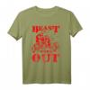 Beast Workout Wolf Fitness T-Shirt - Muskelaufbau & Gewichtheben im Gym, Perfektes Geschenk für Workout-Liebhaber