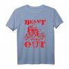 Beast Workout Wolf Fitness T-Shirt - Muskelaufbau & Gewichtheben im Gym, Perfektes Geschenk für Workout-Liebhaber
