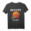 SCI-FI Space Interstellar Rakete Raumschiff T-Shirt - Perfekt für Sci-Fi-Liebhaber, Kinder und Wissenschaftler, Occupy Mars Design