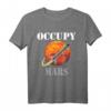 SCI-FI Space Interstellar Rakete Raumschiff T-Shirt - Perfekt für Sci-Fi-Liebhaber, Kinder und Wissenschaftler, Occupy Mars Design