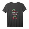 Tante Elfe Weihnachtsoutfit Partnerlook Geschenk Weihnachten - Festliches Elfenkostüm mit Hut, Socken & Schneeflocken für die Feiertage