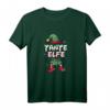 Tante Elfe Weihnachtsoutfit Partnerlook Geschenk Weihnachten - Festliches Elfenkostüm mit Hut, Socken & Schneeflocken für die Feiertage