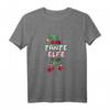 Tante Elfe Weihnachtsoutfit Partnerlook Geschenk Weihnachten - Festliches Elfenkostüm mit Hut, Socken & Schneeflocken für die Feiertage