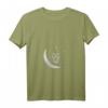 Damen Eulen Nachteulen Eule bei Nacht auf Mond und Sternenhimmel - Perfektes T-Shirt für Vogel- und Nachtliebhaber