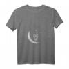 Damen Eulen Nachteulen Eule bei Nacht auf Mond und Sternenhimmel - Perfektes T-Shirt für Vogel- und Nachtliebhaber