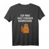 Lustiges Murmeltier T-Shirt mit Spruch - Perfekt für Tierliebhaber, Kinder, Damen & Herren als Geschenk oder Zubehör