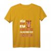 Damen Murmeltier Menschen Kostüm T-Shirt mit V-Ausschnitt - Lustiges Nagetiere-Design für Tierliebhaberinnen