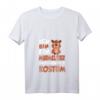Damen Murmeltier Menschen Kostüm T-Shirt mit V-Ausschnitt - Lustiges Nagetiere-Design für Tierliebhaberinnen