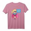 Damen Super Mom T-Shirt - Perfektes Muttertagsgeschenk für die beste Mama, frischgebackene Mütter & Mama-Helden