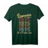 Legendär seit 1975 - Geburtstagsgeschenk zum 45. Geburtstag für Männer und Frauen, Vintage T-Shirt Jahrgang 1975