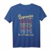 Legendär seit 1975 - Geburtstagsgeschenk zum 45. Geburtstag für Männer und Frauen, Vintage T-Shirt Jahrgang 1975