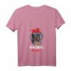 Damen Dackel Mama T-Shirt mit V-Ausschnitt – Süßes Hundemotiv & Spruch, ideales Geschenk für Hundeliebhaberinnen zu Geburtstag & Weihnachten