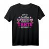 Nur die besten Schwestern werden zur Tante befördert T-Shirt – Humorvolles Geschenk für werdende Tanten und Familienfeiern