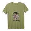 Lustiges HapDeer T-Shirt für Frauen mit V-Ausschnitt – Sarkastisches Fun Motiv für coole ältere Damen