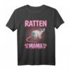 Damen Ratte Mama Mutter T-Shirt – Perfektes Muttertagsgeschenk für Rattenliebhaberinnen und Tiermamas