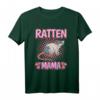 Damen Ratte Mama Mutter T-Shirt – Perfektes Muttertagsgeschenk für Rattenliebhaberinnen und Tiermamas