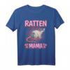 Damen Ratte Mama Mutter T-Shirt – Perfektes Muttertagsgeschenk für Rattenliebhaberinnen und Tiermamas