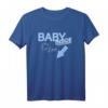 Baby Inside It's a Boy - Schwangerschaft T-Shirt für Damen & Mütter mit Baby-Bauch-Motiv und Mutterschaftsspruch, Perfekt als Geschenk