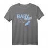 Baby Inside It's a Boy - Schwangerschaft T-Shirt für Damen & Mütter mit Baby-Bauch-Motiv und Mutterschaftsspruch, Perfekt als Geschenk