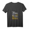 Damen T-Shirt zum 1. Geburtstag, Muttertag & Valentinstag – Lustiges erstes Mutter- & Baby-Geburtstags-Shirt mit V-Ausschnitt