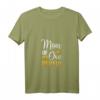 Damen T-Shirt zum 1. Geburtstag, Muttertag & Valentinstag – Lustiges erstes Mutter- & Baby-Geburtstags-Shirt mit V-Ausschnitt