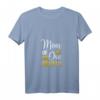 Damen T-Shirt zum 1. Geburtstag, Muttertag & Valentinstag – Lustiges erstes Mutter- & Baby-Geburtstags-Shirt mit V-Ausschnitt