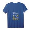 Damen T-Shirt zum 1. Geburtstag, Muttertag & Valentinstag – Lustiges erstes Mutter- & Baby-Geburtstags-Shirt mit V-Ausschnitt