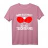 Lustiges Tischtennis T-Shirt - Wenn alles nervt, hilft nur Tischtennis, ideales Geschenk für Spieler, Teams und Fans