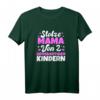 Lustiges Mama T-Shirt mit Kinder-Spruch - Perfektes Geschenk zum Muttertag, Geburtstag & Weihnachten für stolze Mütter mit zwei Kindern