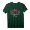 HapDeer Minnie Mouse This Mom Runs on HapDeer T-Shirt – Offizielles Disney Merchandise für Frauen, Männer, Jungs und Mädchen