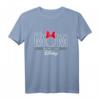 HapDeer Minnie Mouse This Mom Runs on HapDeer T-Shirt – Offizielles Disney Merchandise für Frauen, Männer, Jungs und Mädchen