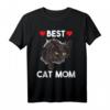 Katzenmutter Cat Mom T-Shirt – Perfektes Geschenk für Muttertag, Geburtstag & Tierliebhaberinnen