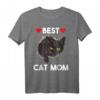 Katzenmutter Cat Mom T-Shirt – Perfektes Geschenk für Muttertag, Geburtstag & Tierliebhaberinnen