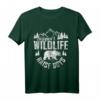 Support Wildlife Raise Boys T-Shirt – Lustiges Outdoor Shirt mit Bergen und Bär für Muttertag, Vatertag & Naturschutzgeschenke für Eltern von Jungen