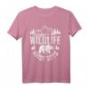 Support Wildlife Raise Boys T-Shirt – Lustiges Outdoor Shirt mit Bergen und Bär für Muttertag, Vatertag & Naturschutzgeschenke für Eltern von Jungen